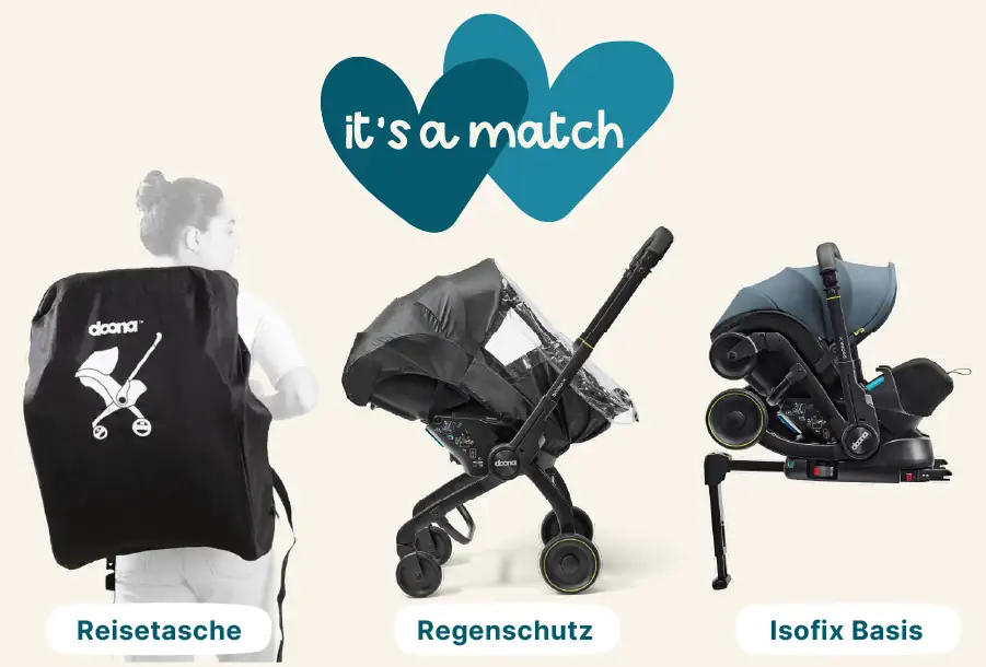 Zubehör für die Doona X mieten